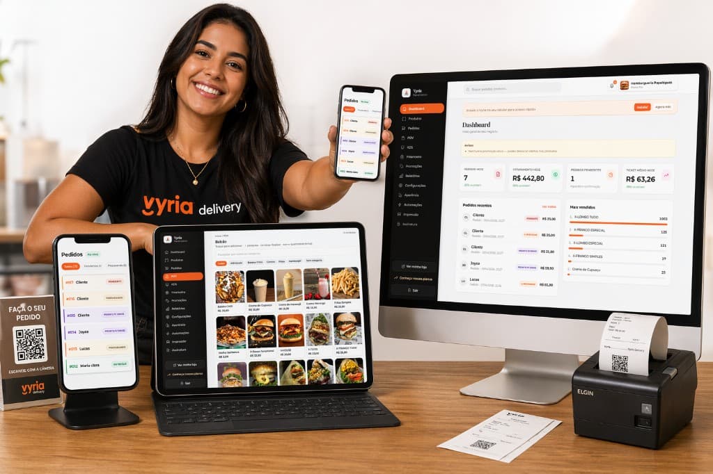 Painel da plataforma Vyria